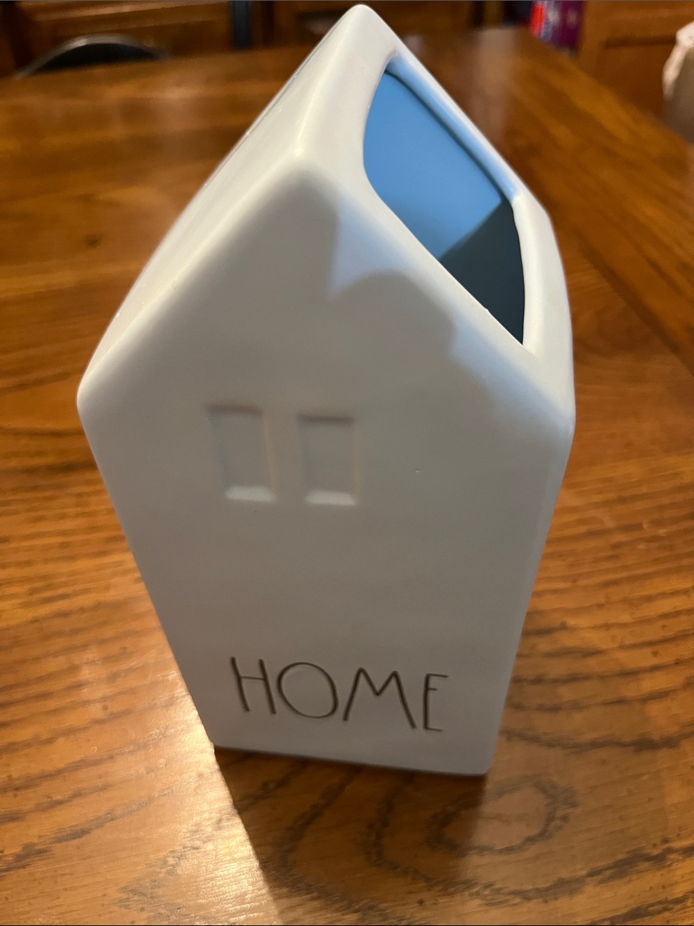 Rae‎ Dunn HOME Ceramic Decor Vessel - Light Blue Color